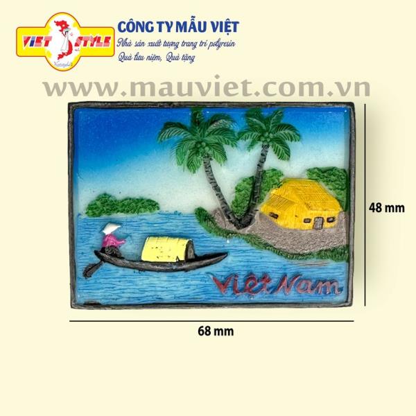 Cảnh Đồng Quê Việt Nam_Chèo thuyền