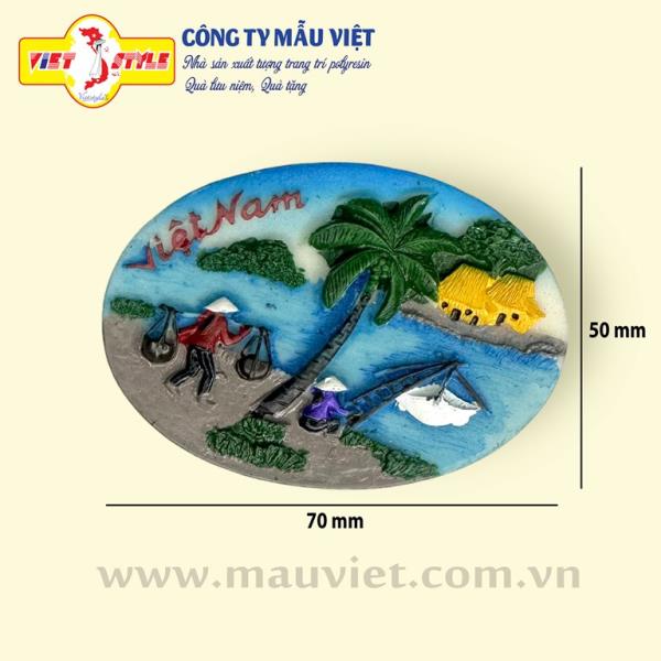 Cảnh Đồng Quê Việt Nam_Gánh lúa bắt cá