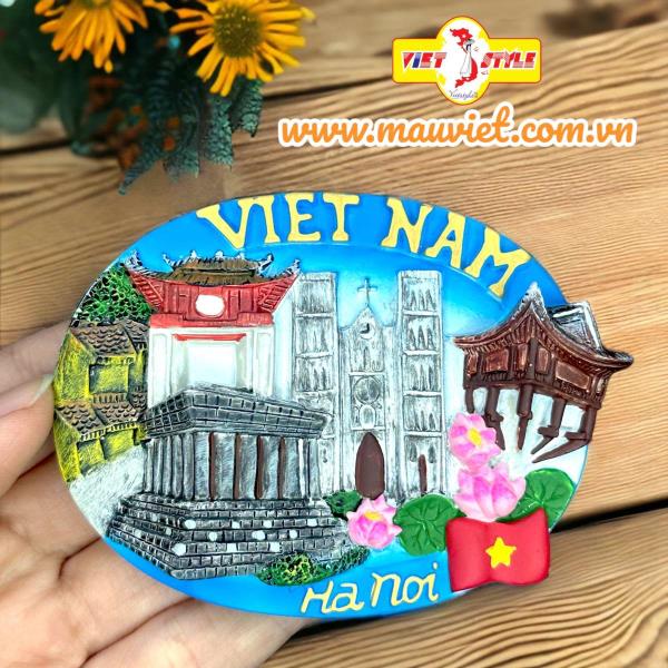 Hít trang trí tủ lạnh - Cảnh du lịch Hà Nội, Việt Nam 